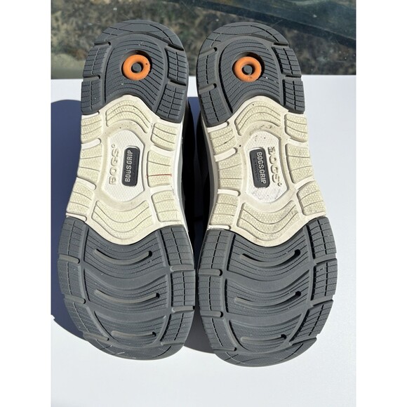 BOGS Sandstone Knit Low Composite Safety Toe Black Gray Shoes Women’s Size 7.5 - Picture 12 of 12